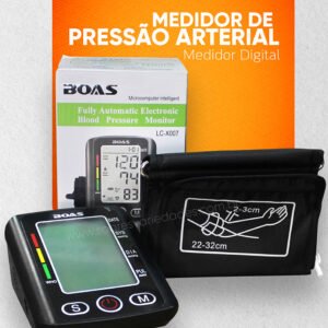 Medidor de Pressão Arterial Digital BOAS